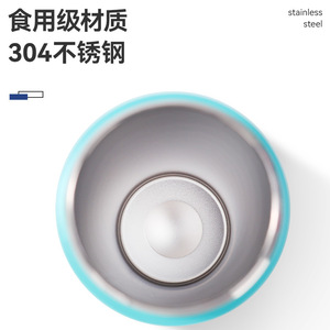 Stainless Steel Vacuum Insulated Tumbler 304 Pop-Up Lid Portable Sports Water <b>Bottle</b> Outdoor Camping Use - Product Image 5