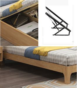 Precio directo de fábrica, muebles modernos y cómodos para el hogar y el Hotel, cama de almacenamiento para dormitorio suave de doble tamaño - Product Image 3