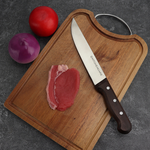 Kitchencalare in acciaio inox carne Chef coltello <span class=keywords><strong>da</strong></span> cucina professionale in legno <span class=keywords><strong>Set</strong></span> di <span class=keywords><strong>coltelli</strong></span> <span class=keywords><strong>da</strong></span> <span class=keywords><strong>macellaio</strong></span> - Product Image 4