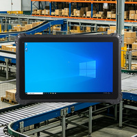 Tableta Robusta de Grado Empresarial IP67 con Windows/Linux, Lector Óptico de Huellas Dactilares, 4G LTE, 10.1 Pulgadas, Monitoreo de Temperatura, Guía por Voz