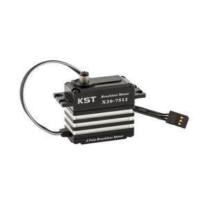KST X20-7512 82Kgf.cm 0.11 วินาที 7.4V มอเตอร์ไร้แปรงถ่านประสิทธิภาพสูง กำลังสูง IP65 กันน้ำ ชุดเฟืองเหล็กชุบแข็ง - Product Image 5