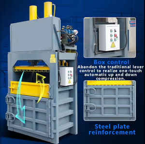 Máy ép phế liệu tự động hoàn toàn năm 2025, kiểu vuông, thủy lực đứng, dùng cho lốp xe, nhôm, lon, nhựa, giấy vụn - Product Image 6