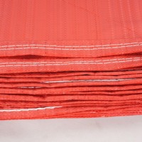 Sac de sable tissé en PP écologique OEM 25Kg 50Kg pour l'emballage recyclable sécurisé d'aliments en ciment impression offset de couleur blanche