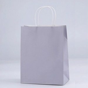 Sacs en papier écologiques les plus vendus, sacs en papier cosmétiques personnalisables argentés, sacs en papier pour robes - Product Image 1
