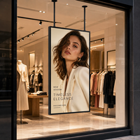 Affichage numérique WiFi CMS haute luminosité, écran LCD mural ou au plafond de 32, 43, 49, 55, 65, 75 pouces pour la publicité des menus de restaurant