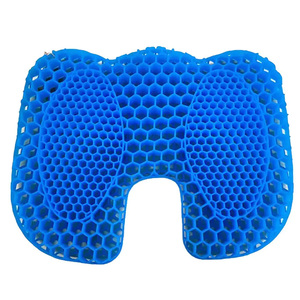 Cojín ortopédico de gel para asiento, cojín refrescante de verano para escritorio, almohadilla antideslizante para silla de oficina, cojín de gel de huevo para alivio del dolor - Product Image 1