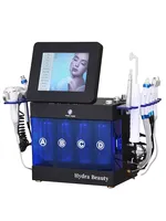 Appareil portable 14-en-1 Hydra Water Peeling pour le raffermissement du visage, la dermabrasion, le soin de la peau, le nettoyage en profondeur et l'oxygénation hydro.