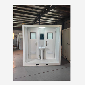 Toilettes mobiles de luxe en acier de haute qualité, toilettes portables, salle de bain extérieure, unité de douche, toilettes, mini-pods, conteneurs - Product Image 5