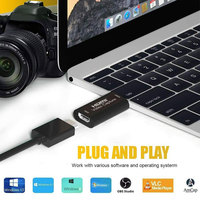 Carte de capture de jeu hd 1080p enregistreur vidéo hdmi sans fil 4k usb hdmi carte de capture vidéo pour la diffusion en direct