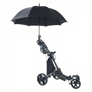 Carrito de Golf Eléctrico Plegable con Batería de Litio, Control Remoto, Alcance de 36 Hoyos, Capacidad de Subida de 40 Grados, 3 Ruedas, Motor de 360W, Compacto, de Aluminio - Product Image 1