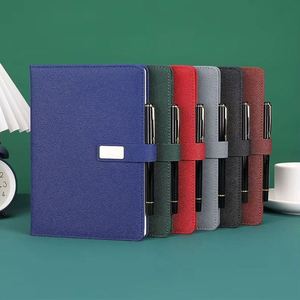 Agenda 2026 en cuir rigide A5 avec impression personnalisée et reliure cousue pour les étudiants - Product Image 1