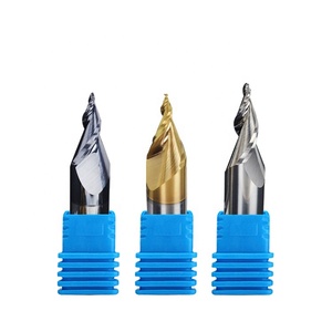 Jinchuan Mini Fresa de Grabado de Letras, Acero de Tungsteno con Recubrimiento de AlTiN, Diámetro de 6-12mm, Proceso CNC, Fresas para Router de Acrílico, OEM ODM, 2 Filos - Product Image 3