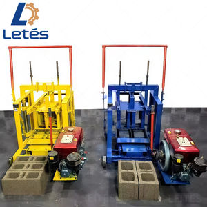 Macchina per la Produzione di Blocchi Interbloccanti con Motore Diesel, Macchinario per Mattoni Forati in Cemento in Vendita - Product Image 6