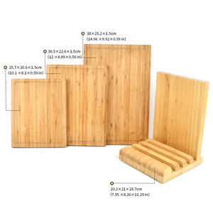 Juego de Tablas de Cortar WDF, Tabla de Picar de Madera para Cocina, Tabla de Cortar de Bambú para Picar Alimentos - Product Image 2