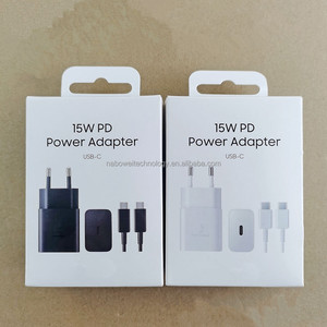 Cargador Rápido USB-C PD T1510 de 15W de Buena Calidad, Adaptador de Corriente Tipo C con Cable de 3A para <span class=keywords><strong>Samsung</strong></span> S8 S9 S20 <span class=keywords><strong>Ultra</strong></span> <span class=keywords><strong>S21</strong></span> S10 - Product Image 2