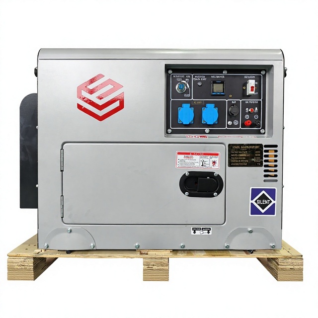 10KW 10KVA Silent Diesel Generator Sets Soundproof Low Noise 1/3 Phase Diesel Engine 12KW 8KW 6KW 5KW 3KW Generator Set