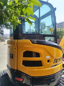 Nouvelle Micro-Excavatrice sur Chenilles SE27SR à Zéro Balayage de Queue, Compakte, Moteur et Pompe Haute Efficacité, Fiable, Meilleur Prix, Offre Spéciale - Product Image 2