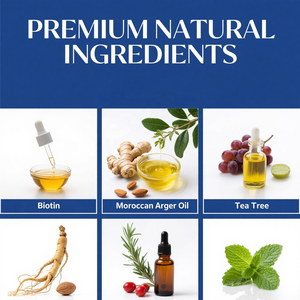 Shampooing pour la croissance des cheveux à la biotine de marque privée pour hommes végétalien aide à la repousse des cheveux amincissants antipelliculaires - Product Image 6