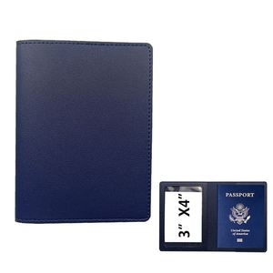 Funda de Pasaporte Personalizada de Cuero PU, Porta Tarjetas de Crédito, Fundas de Pasaporte de Cuero PU a la Moda para Viajes y Negocios - Product Image 3