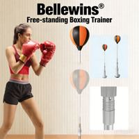 Bellewins Appareil d'entraînement de boxe sur pied réglable avec rebond, équipement de fitness pour la maison et la salle de sport