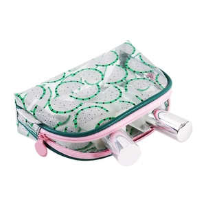 Fabrication OEM ODM SEDEX, sac de voyage transparent personnalisé, sac à cosmétiques en PVC givré avec logo, trousse de toilette transparente - Product Image 5