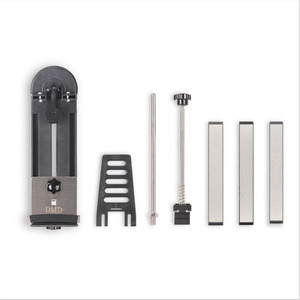 Tijeras de molienda de piedra de afilar de ángulo <span class=keywords><strong>fijo</strong></span>, sistema de afilado, Kit de afilador de cuchillos de ángulos ajustables con 3 placas de diamante - Product Image 3