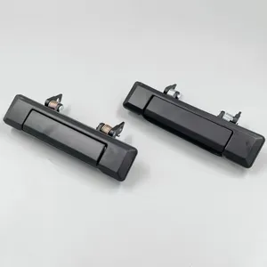 Remplacement de poignée de porte extérieure extérieure noire/chromée L/R pour Toyota <span class=keywords><strong>Land</strong></span> <span class=keywords><strong>Cruiser</strong></span> série 70 FJ70 FJ60 <span class=keywords><strong>HZJ73</strong></span> HZJ75 HZJ79 HZJ78 - Product Image 2