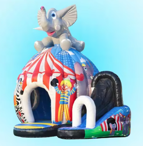 Liên minh mới được thiết kế discofun Doom xiếc voi <span class=keywords><strong>Inflatable</strong></span> lâu đài nhảy với giá bán - Product Image 2