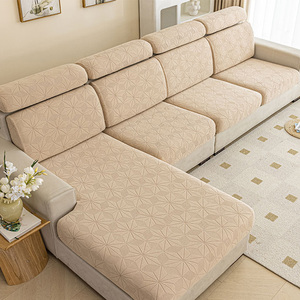 Hearda 2 Pz Copri Braccioli, Universale Copribraccioli, Velluto Copri Divano, Antiscivolo Copridivano Elasticizzato, Copri Poltrona con Braccioli per Poltrone, Divano (Beige
