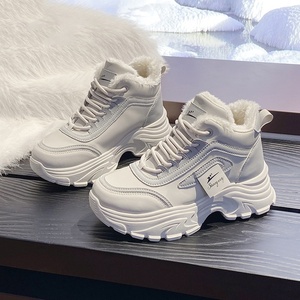 Bottes hautes imperméables à lacets pour femme, grandes tailles, chaudes avec doublure en fourrure – Offre spéciale hiver - Product Image 2
