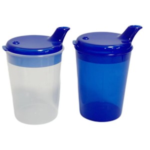 <b>Plastic</b> <b>Drinkware</b> 200Ml With Lid Bpa Free For Travel Adults - Product Image 2