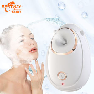 Visage professionnel vapeur 2 en 1 maison chaude peau électrique nettoyant en profondeur <span class=keywords><strong>Spa</strong></span> sauna vapeur <span class=keywords><strong>d</strong></span>'ozone Nano ionique portable vapeur faciale - Product Image 1