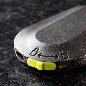 Min pisau saku jepret, kotak pemotong paket pembuka huruf, pisau sentuh dengan lubang gantungan kunci - Product Image 6