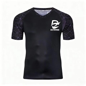 Jersey de Ciclismo MTB para Montaña, Transpirable, Unisex, de Alta Elasticidad, que Absorbe la Humedad, con Estampado Personalizado, en Oferta - Product Image 1