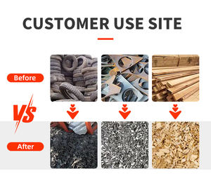 เครื่องทำลายยางรถยนต์เครื่องทำลายแบบสองเพลา - Product Image 2