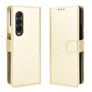 Étui de téléphone portable portefeuille en cuir PU Crazy Horse Design pour Samsung pour <span class=keywords><strong>Galaxy</strong></span> <span class=keywords><strong>Z</strong></span> <span class=keywords><strong>Fold</strong></span> <span class=keywords><strong>3</strong></span> 5G - Product Image 3