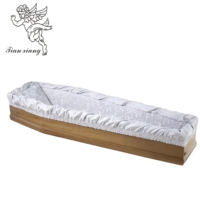 Ensemble de doublures intérieures en satin de style européen de haute qualité pour cercueil funéraire, fournitures de lit funéraire, vente en gros