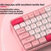 Set de Teclado y Ratón Inalámbrico de Modo Dual QW07, para Laptop, Interfaz USB, 1600 DPI, Ergonómico