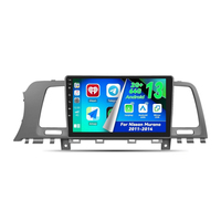 Autoradio Android pour Nissan Murano Z51 2011-2014, écran tactile IPS 9 pouces 2 Din, Carplay, GPS, unité centrale audio-vidéo