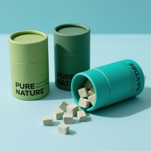 Biodegradable Customised Pet Food Freeze-dried Food Grade <b>Packaging</b> for <b>Spices</b> Dried Chillies Cans Paper Tubes Snack Tin - Product Image 3