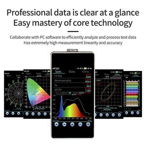 جهاز قياس الطيف الضوئي للنباتات DUOTONE <span class=keywords><strong>CLOUD</strong></span> PPFD PAR Test HP350P 350 مم-800 مم - Product Image 6