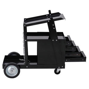 Carro <span class=keywords><strong>de</strong></span> soldadura Carro con 4 cajones negro herramienta <span class=keywords><strong>de</strong></span> organización <span class=keywords><strong>de</strong></span> carro <span class=keywords><strong>de</strong></span> soldadura Plasma cortador <span class=keywords><strong>de</strong></span> soldador <span class=keywords><strong>de</strong></span> carro - Product Image 1