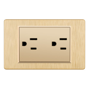 Amerikanische Stromschalter und 15A USB-C Wandsteckdose für Zuhause, <span class=keywords><strong>2</strong></span> Ladestecker, 250V PC EU Elektrogeräte-Zubehör - Product Image 3