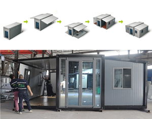 Prefab Expandable Container House 20ft 40ft Villa Living Commercial Workshop Modern Design Fast Install <b>Portable</b> - Product Image 4