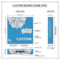 Jeu de société éducatif pour enfants personnalisé, écologique, avec dorure à chaud, portable, jeu de table d'intérieur, imprimé en couleur sur papier, pour l'apprentissage familial
