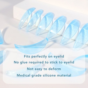 Tampons de rehaussement de cils <span class=keywords><strong>ultra</strong></span> doux auto-adhésifs pour usage en salon, tampons en silicone pour lifting des cils, vente en gros, sans colle, tiges et tampons pour rehaussement de cils - Product Image 3