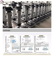 Analyseur de composition corporelle stable avec technologie à 8 électrodes et rapport historique pour l'évaluation de la graisse corporelle, des muscles, de l'eau et des protéines