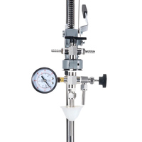 Station de remplissage de bouteilles à contre-pression 0-60 PSI, outils de transfert de bière pour micro-brasserie, station de remplissage de bouteilles de bière avec manomètre