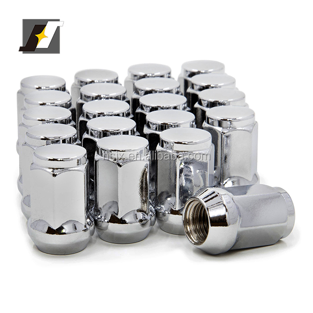 Гайки с зажимом для колес M12 * 1,5 в цветной коробке