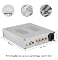 BRZHIFI Offre Spéciale 3255-A BT 5.0 300WX2 amplificateur numérique Audio haute puissance Audiophile 2.0 stéréo basse réglable Home cinéma ampli HiFi